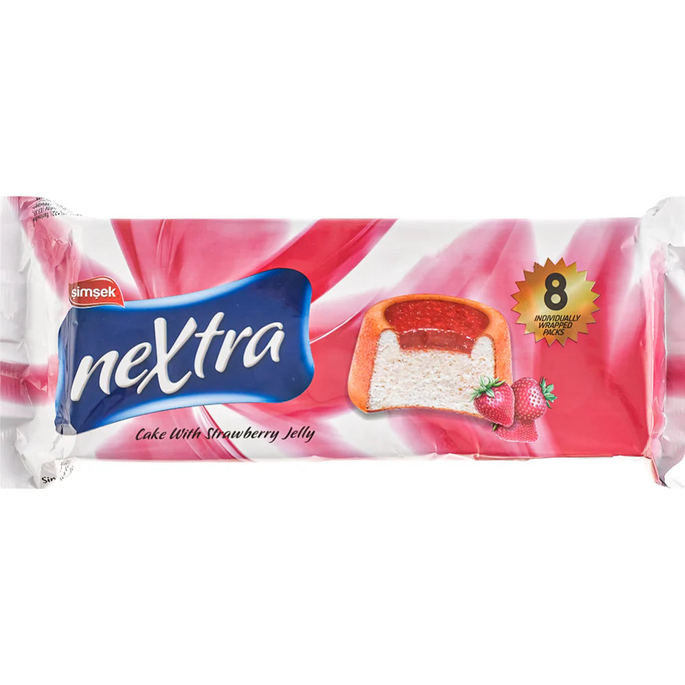 Simsek Nextra Strawberry Jelly Cake 200Gr - 1PaysLess