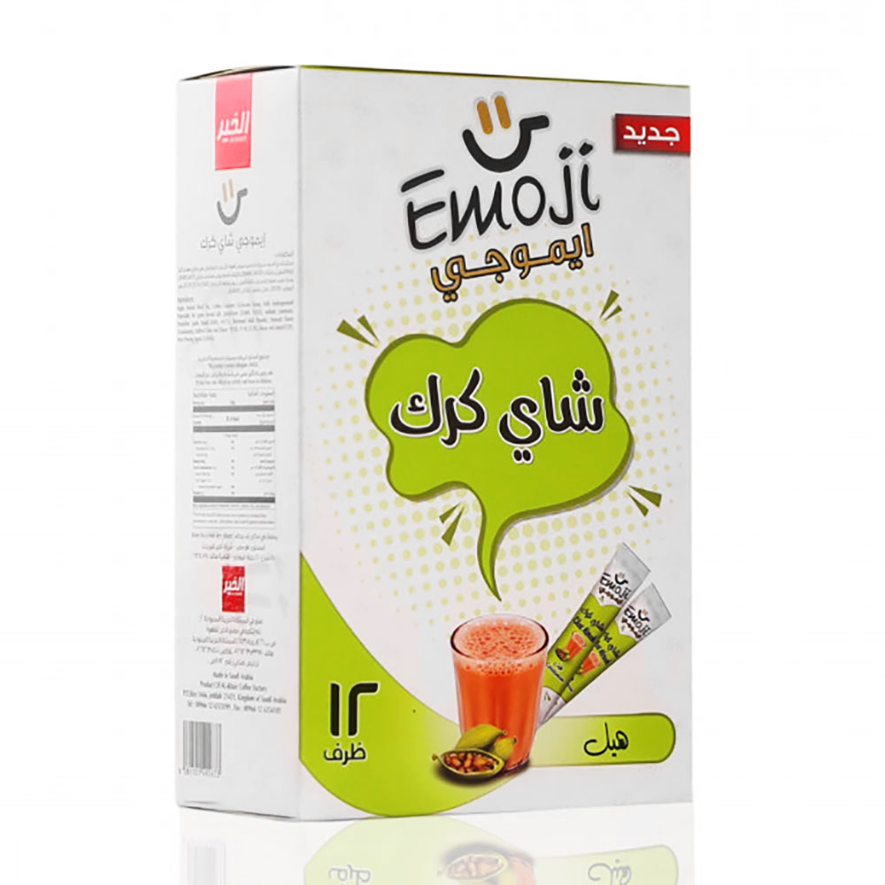 Alkhair Karak Instant Tea with Cardamom 12 Sachets 240gm