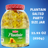 Lightly Salted Thin Plantain Chips Jar 22.93oz