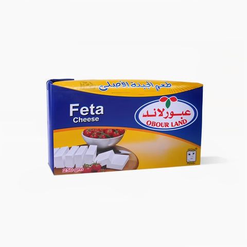 ObourLand creamy soft white cheese in 250g package, smooth texture, ideal for spreads and recipes.