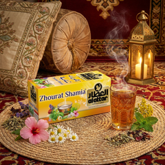 Al Attar Zhourat Shamia 20 Tea Bags - Natural Herbal Relaxation Tea