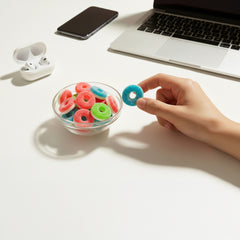 Cup candy Assorted Sour Gummy - Round Gummies Fun fruit Bites 6oz