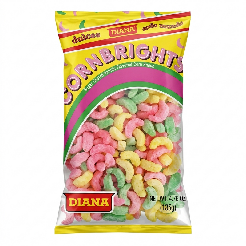 Diana, Corn Brights Snacks, 4.76 Ounce
