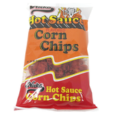Nicks Hot Sauce Flavored Corn Chips - Spicy & Crunchy Snack - 4 oz Bag
