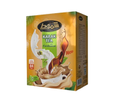 Shmookh Karak Tea sticks with cardamom and instant milk, by Coffee:Shammout, showing the tea sticks package with cardamom pods.
