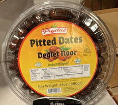 Pitted Dates Algerian Deglet Noor 680g 24oz