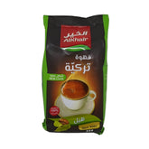 Alkhair Turkish coffee package on a white background