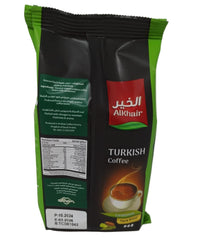 Alkhair Turkish Coffee dark roast card 200g