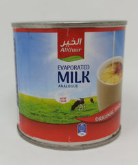 Alkhair Arabic Evaporated Milk 48pcs of cs 170g-160ml