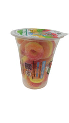 Cup candy Peach Ring Fun fruit Bites 6oz