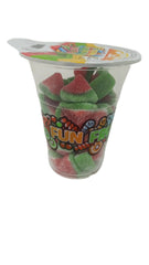 Cup candy watermelon Slice Fun fruit Bites 6oz