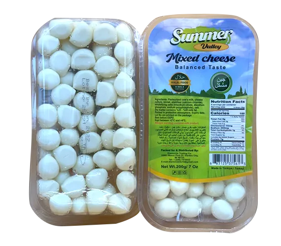 Summer Valley Mixed Cheese Balls 200g, halal snack with colorful cheese balls ideal for salads and snacking.