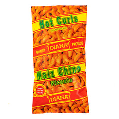 Diana Hot Corn Curls Spicy BBQ Corn Snack 1.83oz - 1PaysLess