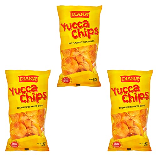 Diana|| Yucca Chips | | BBQ Flavored Yucca Chips || Crunchy Yucca chips || 2.29Oz /65g