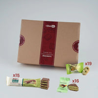 50 count | Mini Dubai chocolate & candy - 15 mini Dubai bar 27 g and 16 Dubai candy 13 g - 19 Dubai pistachio ball - amazing Gift Box
