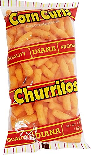 Prodiana Corn Curl Snack 1.83 oz - Churritos