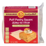 ALKARAMH 10 PUFF PASTRY SQUARE WHOLE WHEAT (400g) LOCAL PICKUP Springfield Virginia Only - UPC 732542000254