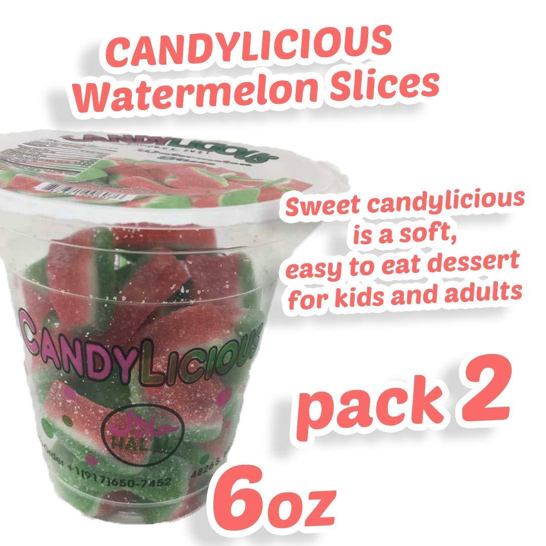 Cup Candy: Watermelon flavor, 6oz