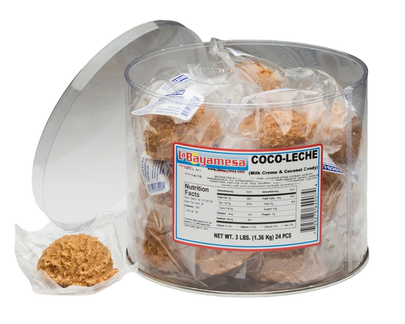 La Bayamesa Coco Leche Milk Creme and Coconut Candy 1.5oz