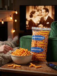 Diana Crunchy Cheese Curls Cheesteens Quesitos 4.4 oz