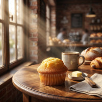 Oven Delights Corn Muffins (4.6 oz) Moist Honey Sweetened Corn Muffins