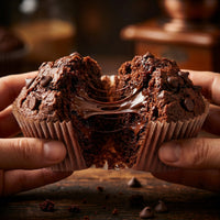 Oven Delights Chocolate Muffins (4 oz) Rich Cocoa & Chocolate Chips