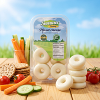 Summer Valley Mixed Cheese 7oz Halal Ring Slices for Healthy Snacks