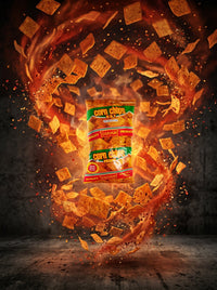 Diana Hot Corn Chips, Small, 4.30 Ounce