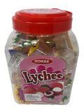 YOGEE|Sweet Jelly LYCHEE delicious natural flavors| (Jelly WITH NATA) |Mini Jelly Cups |Net Weight: 1400g (35g x40pcd) |49.38oz | (SINGLE)