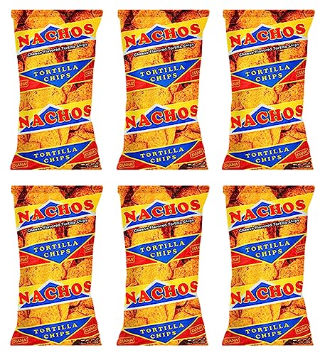 Diana Nachos Snacks 3.52 Ounce 100g - Tortilla Chips - Pack of 6