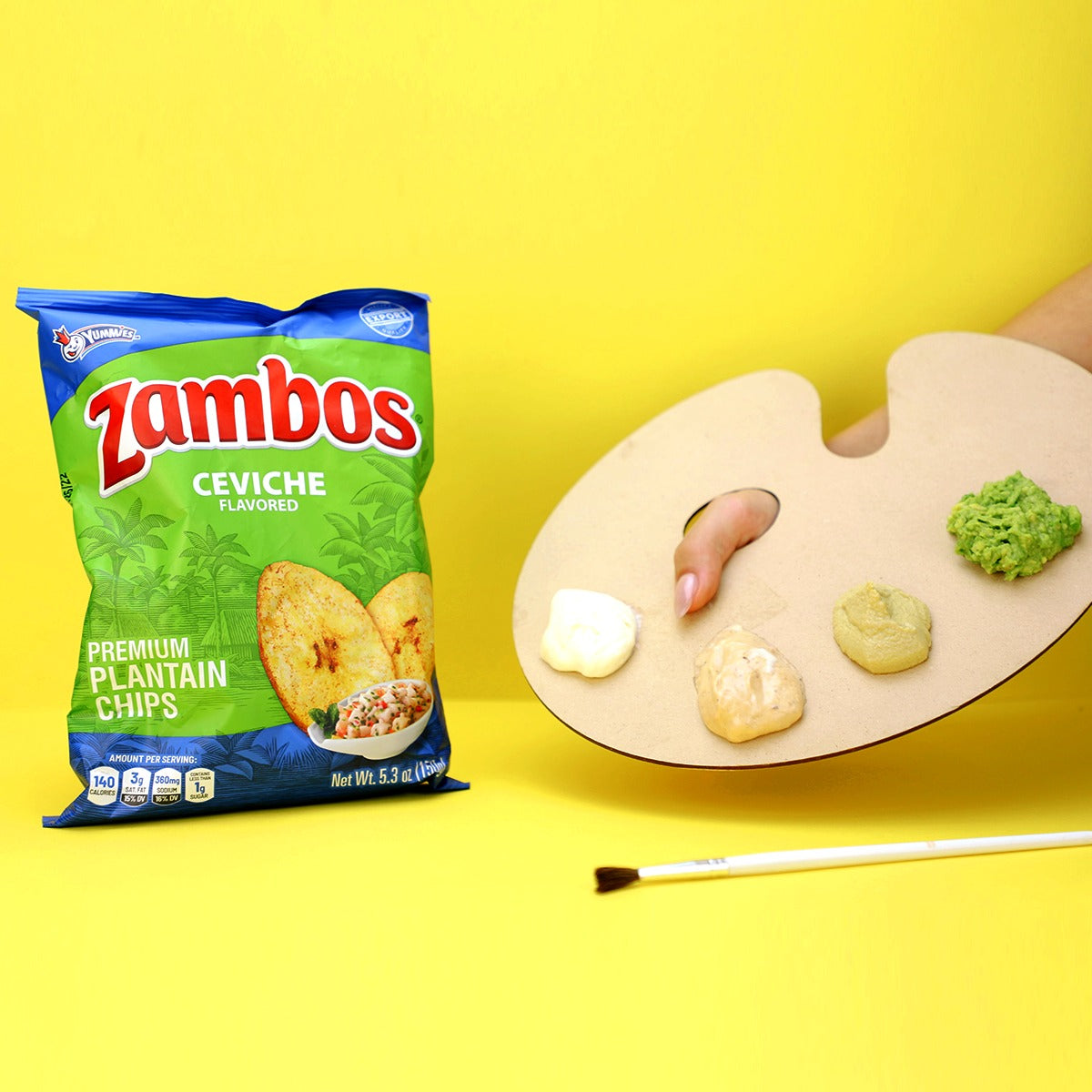 Zambos Plantain Chips – Delicious Plantain Chips originals || CEVICHE Premium Plantain chips || crunchy and delicious || (5.29 oz. /150g)