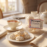 La Bayamesa Meringue cookies vanilla flavor, 1.72 oz (49g) | pack of 02