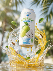Diamonds Soursop Juice with Pulp 16.57 FL OZ (490mL)  - Pure Tropical Refreshment