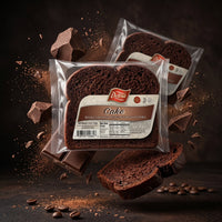 Delisia Double Chocolate Single Cake 5oz - Rich Sliced Dessert Snack