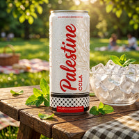 Palestine Cola 330ml Carbonated Soft Drink Refreshing Soda