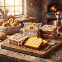 Delisia Plain Vanilla Cake 5oz-Single Cake Snack