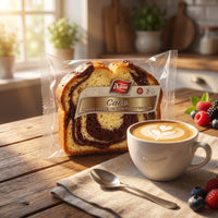 Delisia Marble Cake Slice 5 oz Chocolate & Vanilla -Single Cake Snack