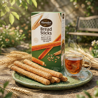 Hamdan Sesame Bread Sticks 14oz Crunchy Ka'ak Al Sham Snack