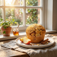 Oven Delights Apple Cinnamon Muffin (4.6 oz) - Packed with Fresh Apples & a Burst of Cinnamon
