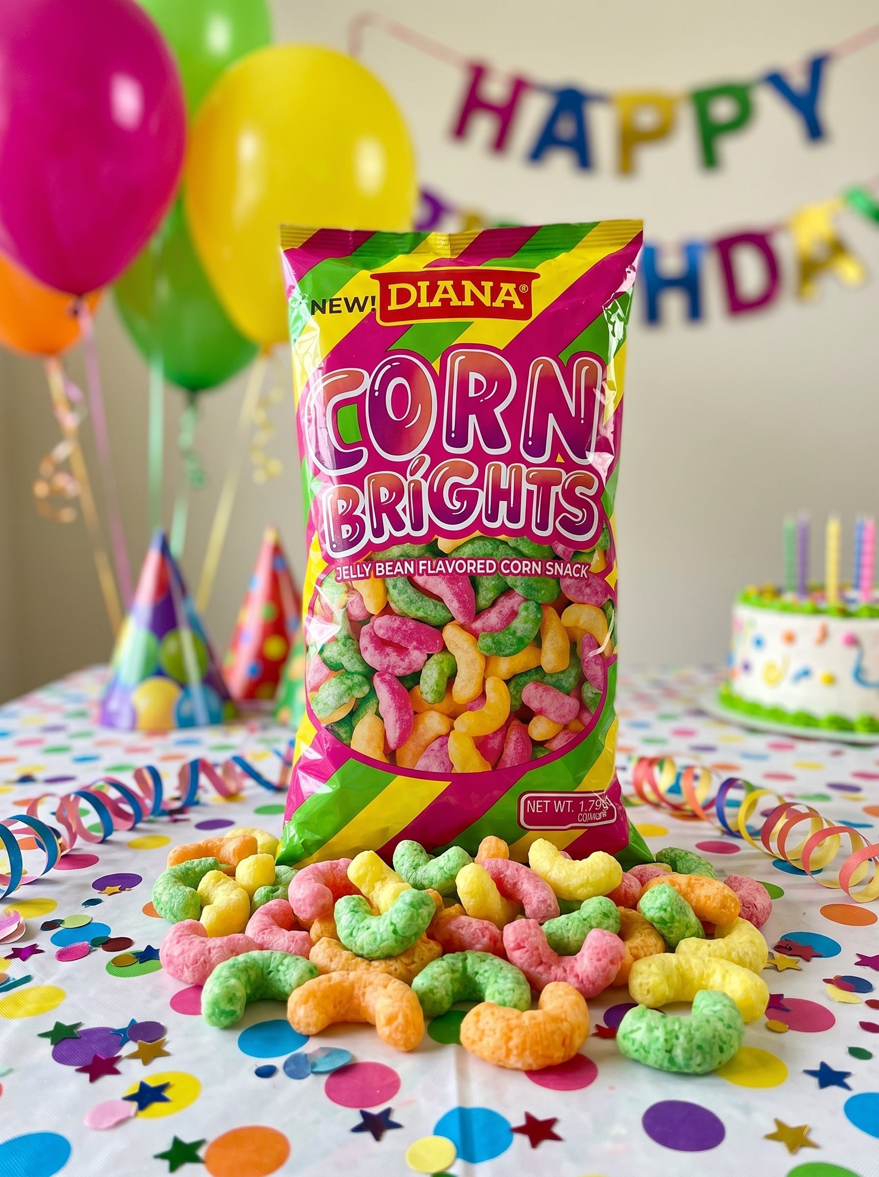 Diana, Corn Brights Snacks, 4.76 Ounce