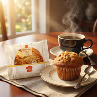 Oven Delights Banana Nut Muffins (4.6 oz) Baked with Ripe Bananas & Topped with Walnuts