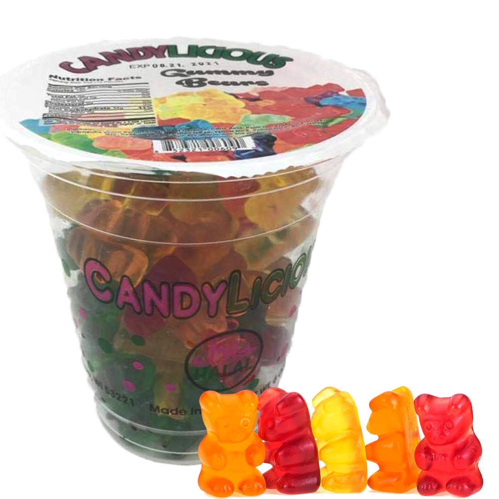 SWEET AND DELICIOUS CANDIES : CANDYLICIOUS GUMMY BEARS (2 PACKS)