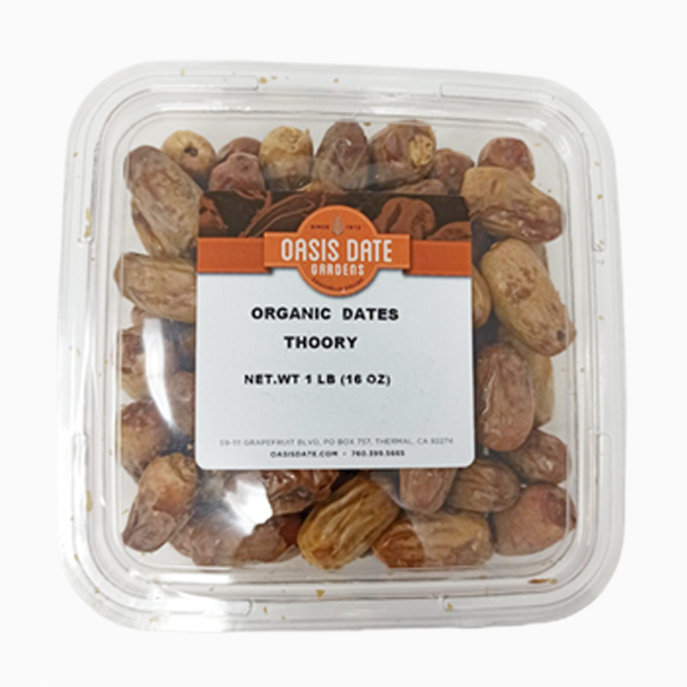 Oasis Date Gardens || Organic Dates || Thoory || LOCAL PICKUP Springfield Virginia || Gluten-Free || 1lb ||16oz