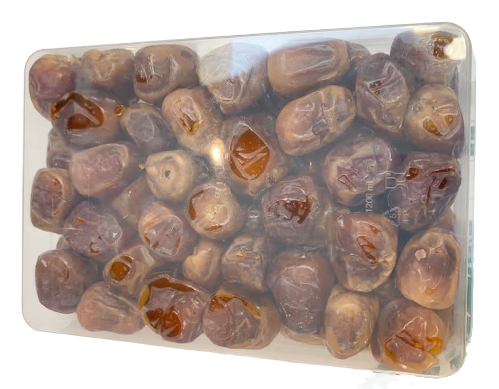 Dates: Hajar dates | Sukkari Rutab | premium Saudi dates | Best breakfast in Ramadan | Naturally sweet | 100% Fresh | Packed securely | Ramadan gift box | 600g | Store in a frozen place