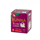 AlKhair Bunna Lusso Medium Roasted Coffee 10 Sachets 100g