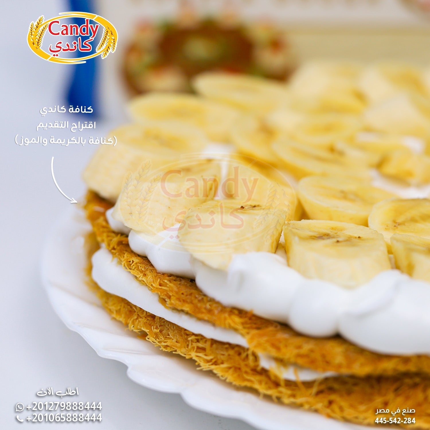 Candy Kataifi Shredded Dough, 454g (16oz) - Authentic Egyptian Kunafa Pastry, Fine Shredded Phyllo for Middle Eastern Desserts, Crispy & Golden Finish - SANI-LLC