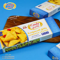 Frozen Candy vegan sambosa leaves, hand-crafted samosa dough sheets, 500g, ready-to-use vegan frozen samosa dough sheets.