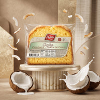 Delisia Coconut Cake 5oz Moist Torta De Coco Snack-Single Cake Snack
