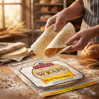 Toufayan Bakeries Gluten Free Wraps 12 Sandwich Size 40.2 oz Premium Soft Baked, Restaurant Style for Sandwiches & Meal Prep