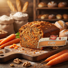 Delisia Carrot Cake Slice 5 oz Moist Walnut Single Cake Snack